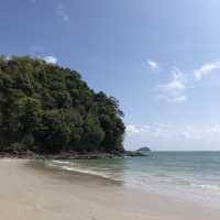 Tengah beach, a very calm beach in Langkawi 