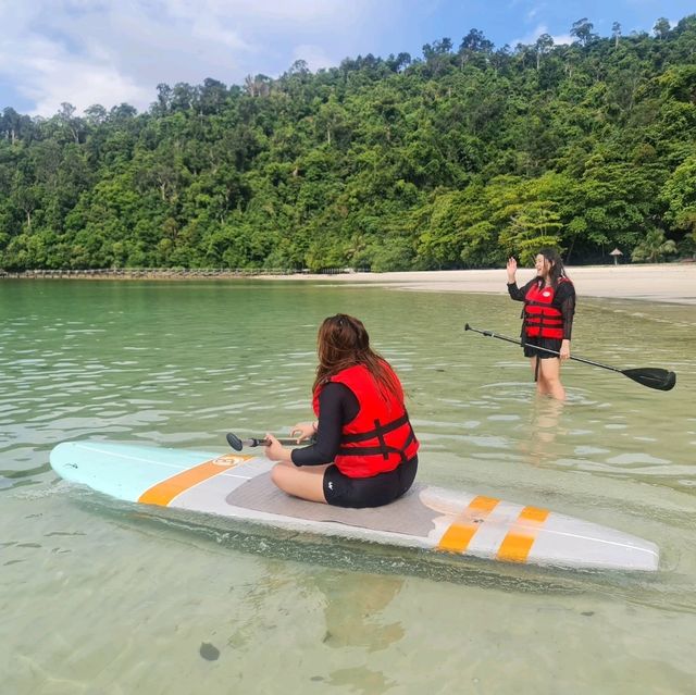 Relaxing at Bunga Raya Island Resort