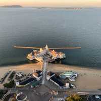 登上九州第一高塔｜Fukuoka Tower福岡塔，百萬夕陽市區景色盡收眼底