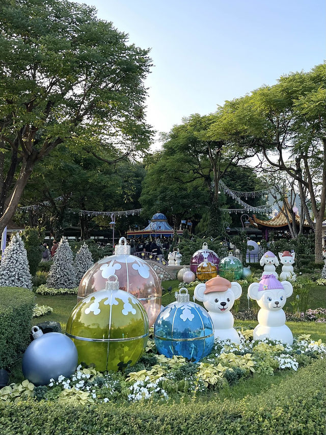 香港最有聖誕氣氛的主題樂園-香港迪士尼樂園