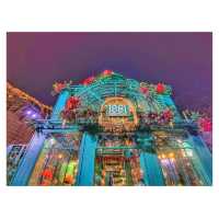 維多利亞式聖誕溫室植物園。1881Heritage