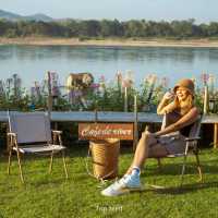 พาคนรักมานอนชมวิวริมแม่น้ำ ที่เชียงคาน