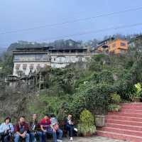 Stairway down to cat cat village