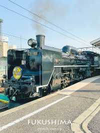  【福島】観光列車SLばんえつ物語の蒸気機関車に乗ってみた 