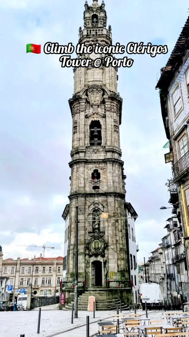 🇵🇹 Climbing the iconic Clérigos Tower @ Porto