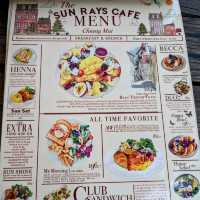 泰國清邁-超華麗的水果拼盤Brunch：Sun Rays Cafe