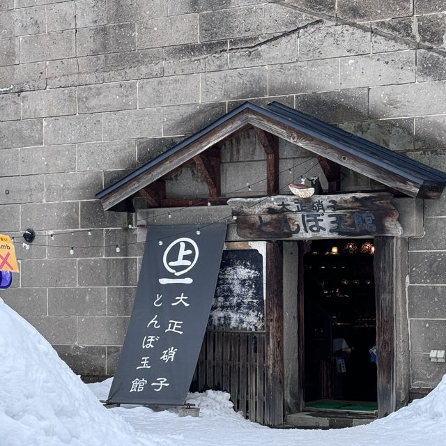 被白雪覆蓋嘅北海道景色自帶filter