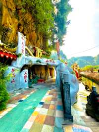 Cave Temple With Colorful Decorations In Ipoh✨🇲🇾
