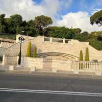 지중해도시 하이파 바하이정원