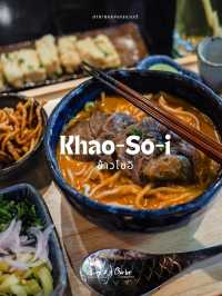 Khao-Sō-i ข้าวซอยร้านดังจากเชียงใหม่ ที่สีลม