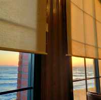 宍道湖沿いカフェの夕日で乾杯しよう