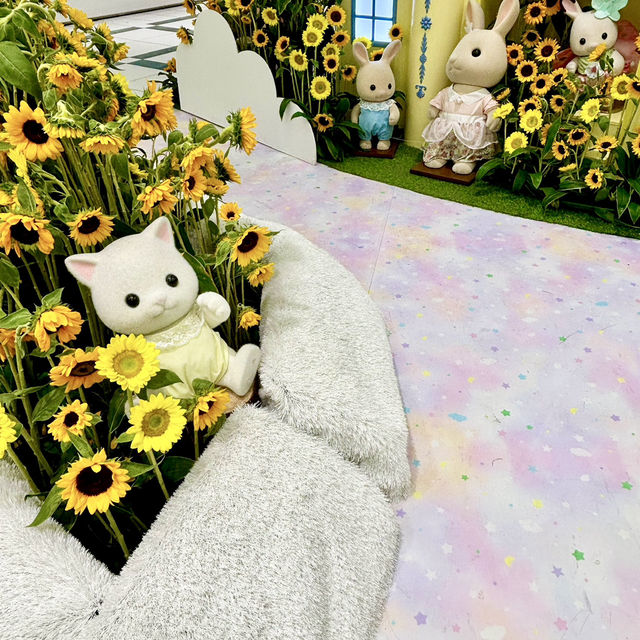 【梅田】1万7000本のひまわりとシルバニアファミリーがくれる幸せ💖