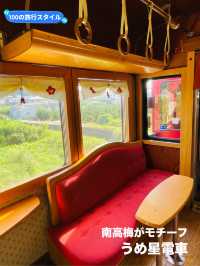 【和歌山県】南高梅がモチーフの可愛い観光列車！