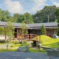 The bull and flower ~ คาเฟ่ในสวนสไตล์ญี่ปุ่น