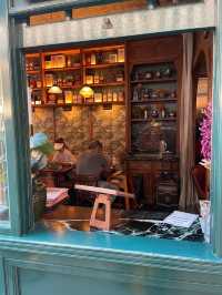 Old fashioned themed cafe.