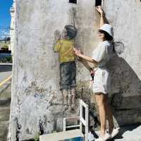  Street Art in Penang แว๊นมอไซ เสพงานศิลป์ 