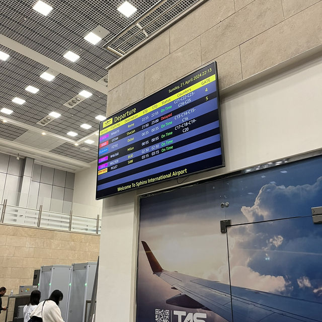 항공권이 저렴한 스핑크스 공항 ✈️
