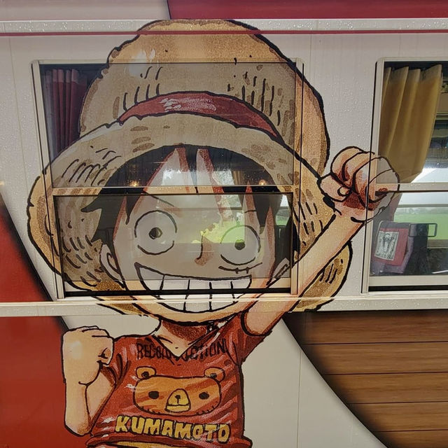 南阿蘇鐵道（千陽號）-海賊王為主題的「千陽號」列車
