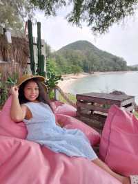 Curve Beach Cafe' คาเฟ่ลับ วิวสวย@หาดนางรำ ชลบุรี