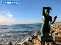 錫切斯：巴塞隆納近郊度假濱海小鎮-美麗沙灘與海景