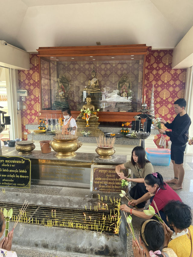 📍ไหว้พระที่วัดโพธิ์ชัย พระอารามหลวง