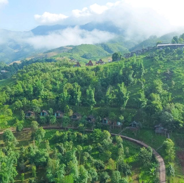 Sapan View  ที่พักบนเนินเขาที่มีวิวท็อปๆของสะปัน 