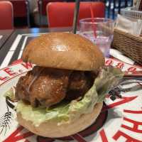 セントレアでアメリカンなハンバーガー🍔