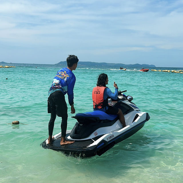 #หาดเทียน #เกาะล้าน #ช่วงนี้น้ำใสมาก