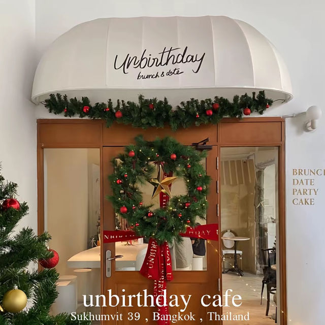 คาเฟ่ตีมคริสต์มาส : Unbirthday cafe