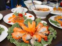  #บุฟเฟ่ต์ UNICORN CRUISE 🦐 🦪  ยามค่ำคืน