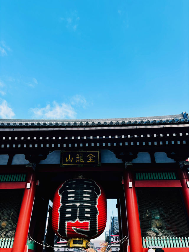 【東京】淺草寺：東京最古老的寺廟，濃厚的日本風情