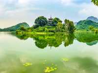 바이딘 사원 인근..Hồ Đàm Thị