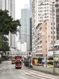 【香港】トラムが映える香港の風景