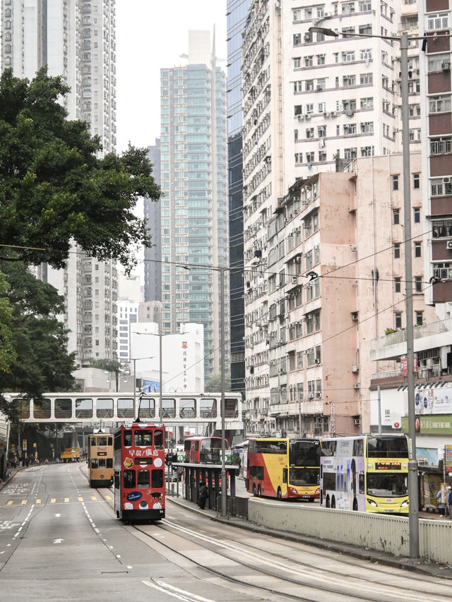 【香港】トラムが映える香港の風景