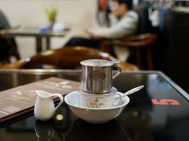 Sweet Coffee Bliss at Cafe MAI in Hanoi☕️