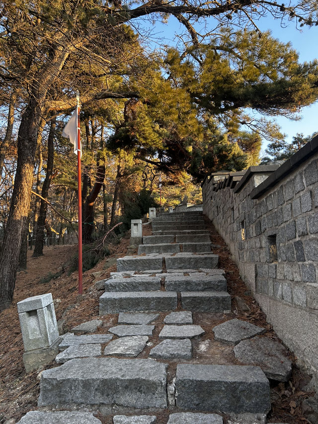 성곽길 산책중 탁 트인 전망과 역사적 분위기를 동시에 즐기기 좋은 서이치🇰🇷