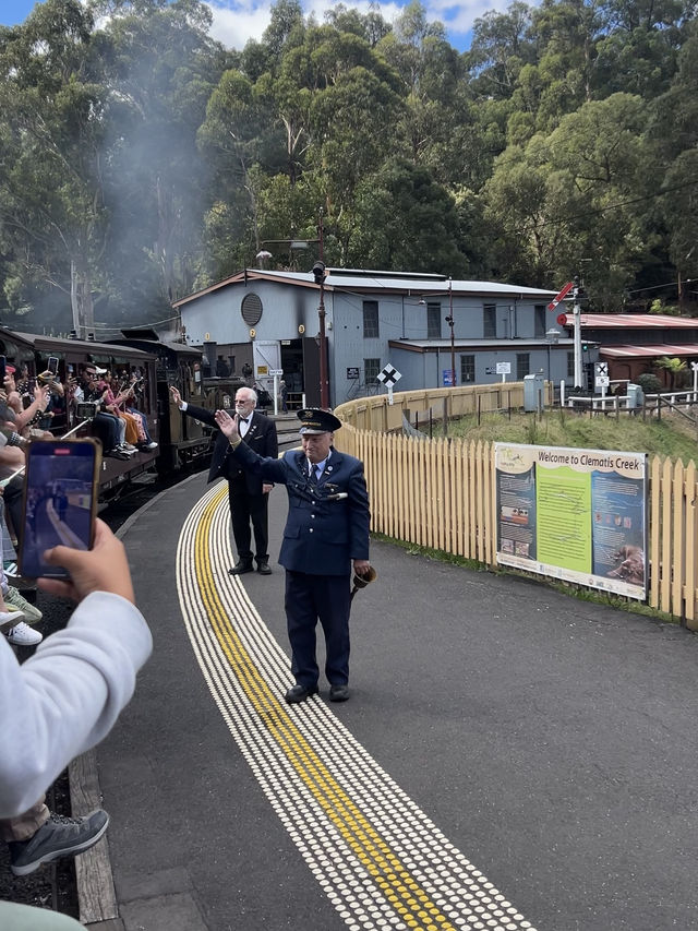 Puffing Billy Railway 🚂✨— นั่งรถไฟห้อยขา