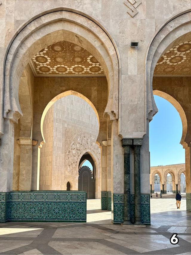 🇲🇦カサブランカ　ハッサン2世モスク Mosquee Hassan II