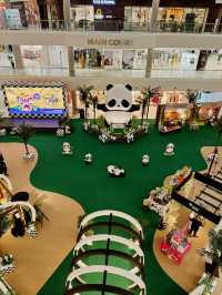 Panda-Themed Raya Cheer at Quill City Mall! 🐼💚