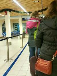 EARLY MORNING AT KIRUNA AIRPORT, SWEDEN 