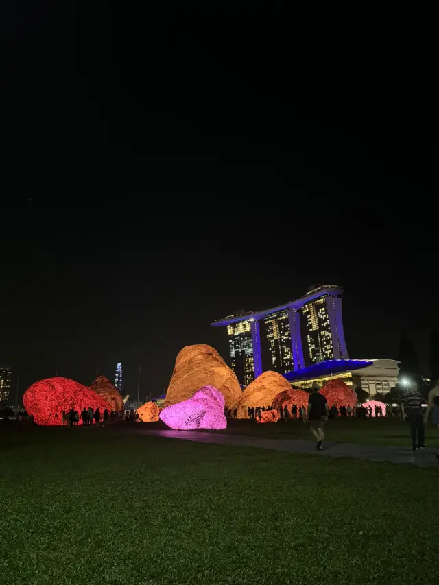 I Light Singapore, a popular annual event showcasing light art installation