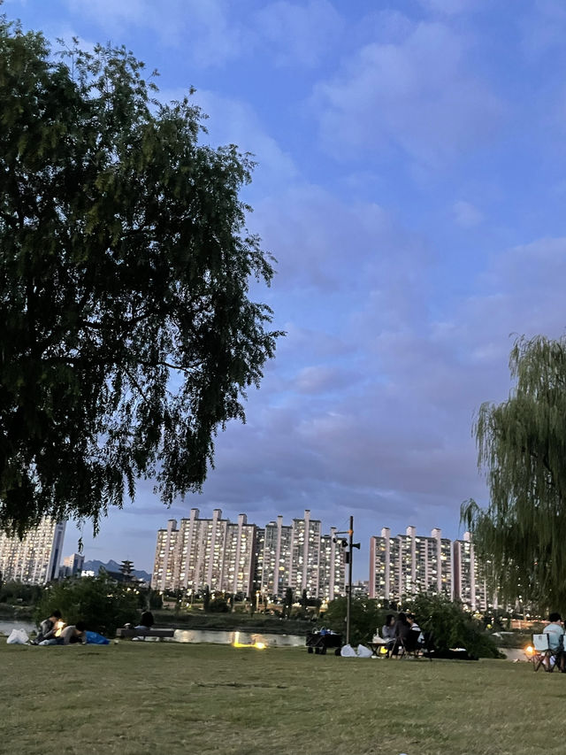 노을이 예쁜 노들섬 🌅❤️