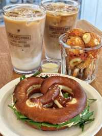 Wide variety of pretzels 