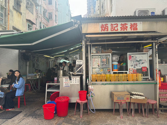 香港_陳奕迅同款「炳記茶檔」