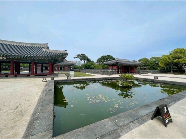 관덕정과 용연계곡