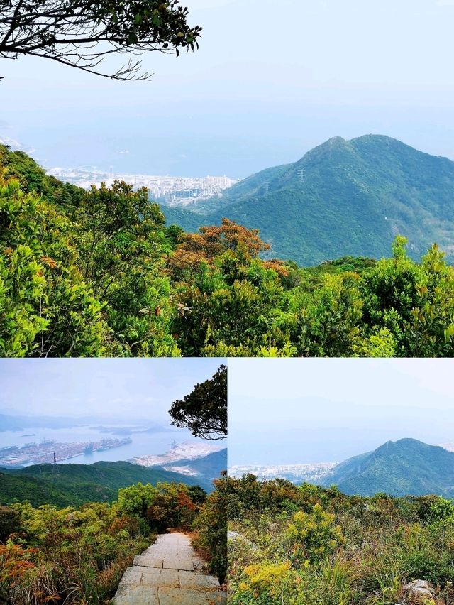 從梅沙尖到雲海公園
