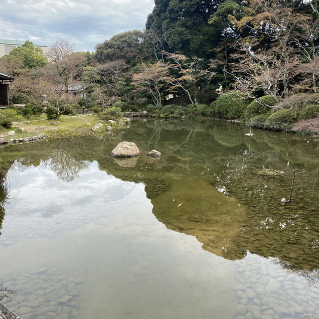【山口県下関市🇯🇵長府庭園】歴史に触れながら庭園散歩☺️