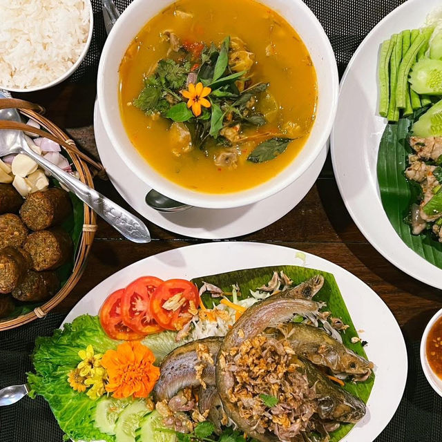 ร้านอาหารพื้นบ้านแห่งเชียงคาน