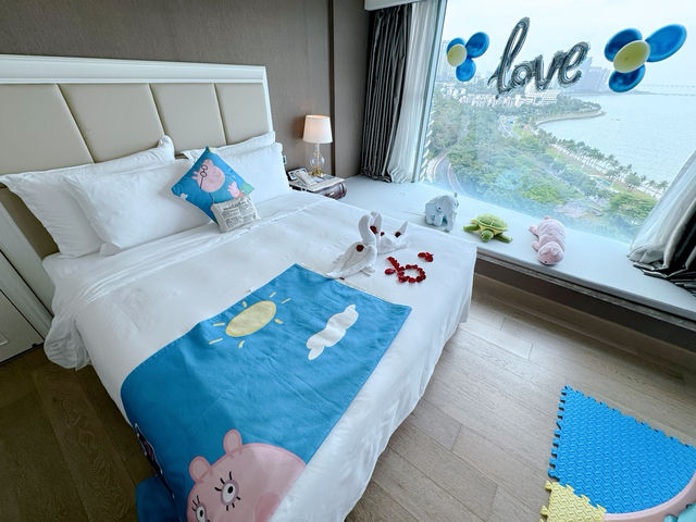 /珠海親子🏨海灣大酒店 - Peppa Pig🐷套房/