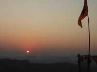 Sunrise at the Birthplace of Hanuman🌅